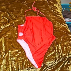 NWT Cutout Swimsuit w/ Adjustable Tie (Sold by ASOS)